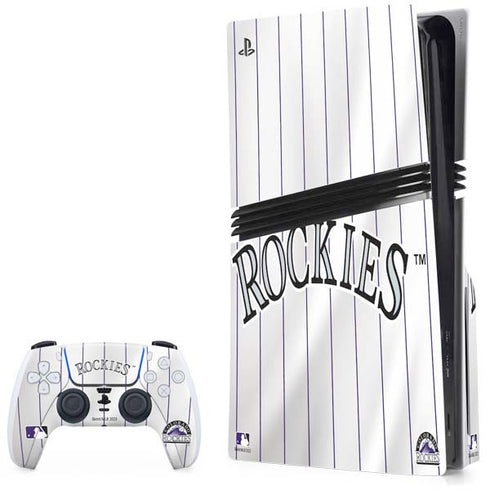 MLB Colorado Rockies Home Jersey PS5 Pro Disk Bundle  Skin